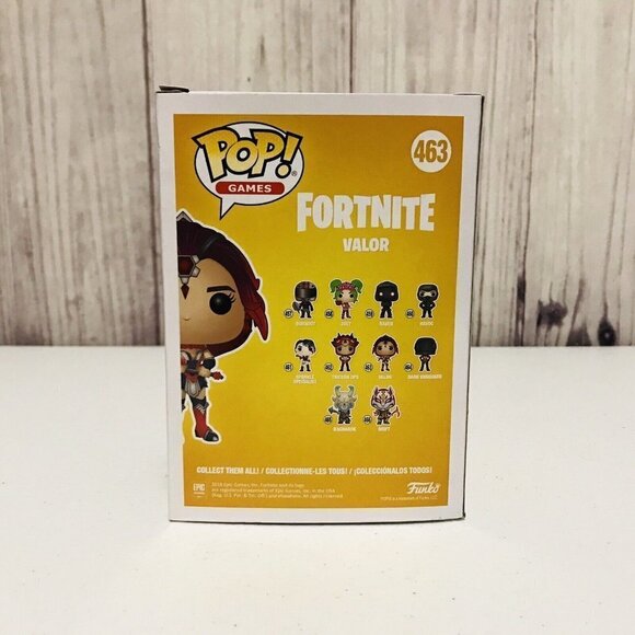 Funko Pop! Games Fortnite Valor #463 Vinyl Figure Toy - Picture 4 of 5